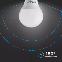 Lâmpada LED E14 7W 3000K 600Lm P45 Chip SAMSUNG