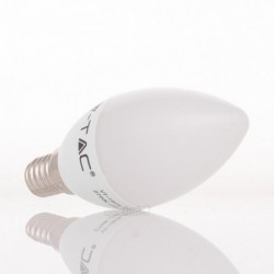 Lampada LED E14 4w»30w Luz Quente 320Lm Vela