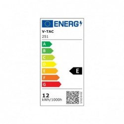 Lâmpada LED E27 12W»100W 6400K 1521Lm A65 Chip SAM