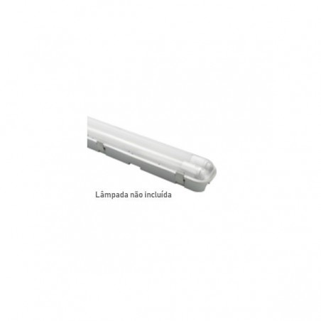 LITEK LT-1150 Armadura Estanque IP65 para Tubo T8 LED 1X150cm