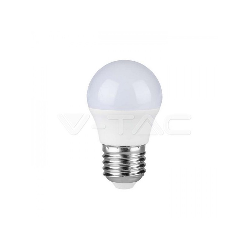 Lâmpada LED E27 7W 3000K 600Lm G45 Chip SAMSUNG