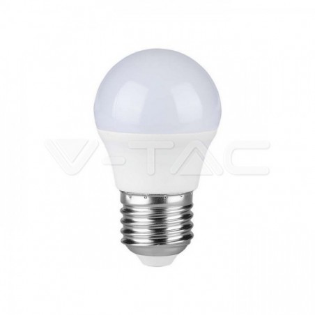 Lâmpada LED E27 7W 3000K 600Lm G45 Chip SAMSUNG