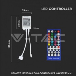 Controlo Remoto p/ Fita Led RGB+W L2159