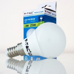 Lampada LED E14 3w»25w Luz Quente  250Lm P45 Golfb