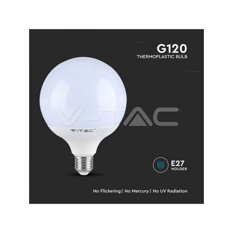 Lâmpada LED SAMSUNG CHIP 22W 2600 Lm E27 G120 Plástico 6500K