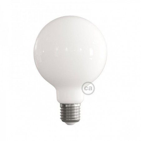 Lâmpada Opalina LED - Globo G95 - 7.5W E27 Dimável