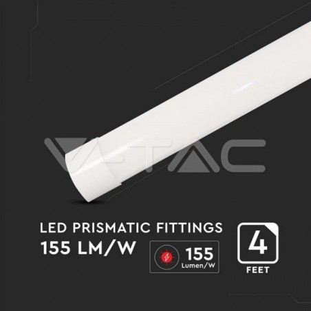 Armadura LED 30W 6500K IP20 120cm 155 lm/W