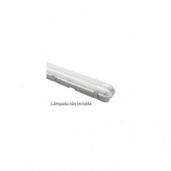 LITEK LT-260 Armadura Estanque IP65 para Tubo T8 LED 2X60cm