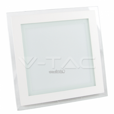 18W Painel Glass Quadrado 3em1 2100Lm