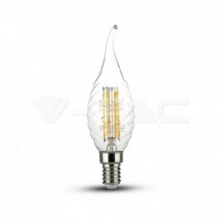 Lâmpada LED E14 4w»40W Luz Natural 400Lm Vela-TF C