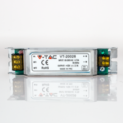 25W Transformador SLIM 230V-12V 2,1A IP20