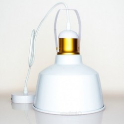 Candeeiro suspenso para lâmpada LED E27 ASPW D230m