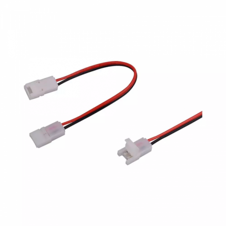 Conector flexível para fita led 10 mm