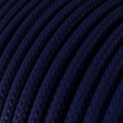 Cabo elétrico seda artificial Azul Escuro