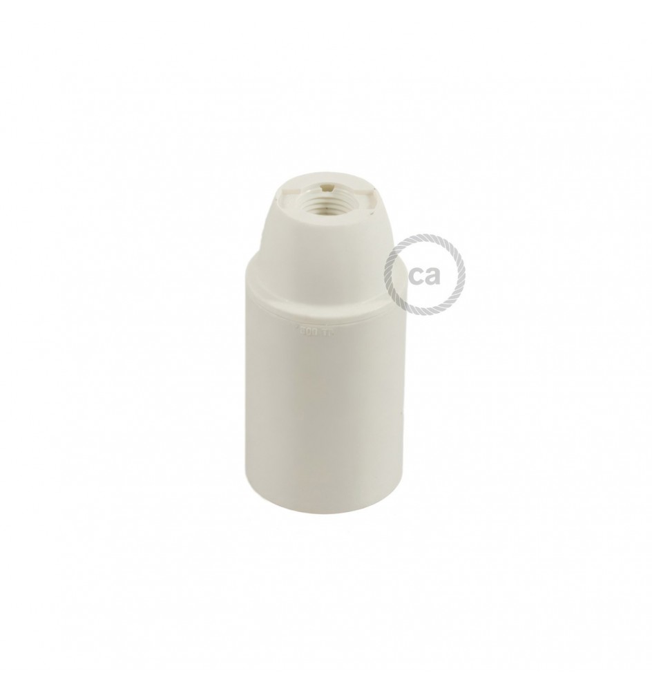 Casquilho Liso E14 Branco - Termoplastic