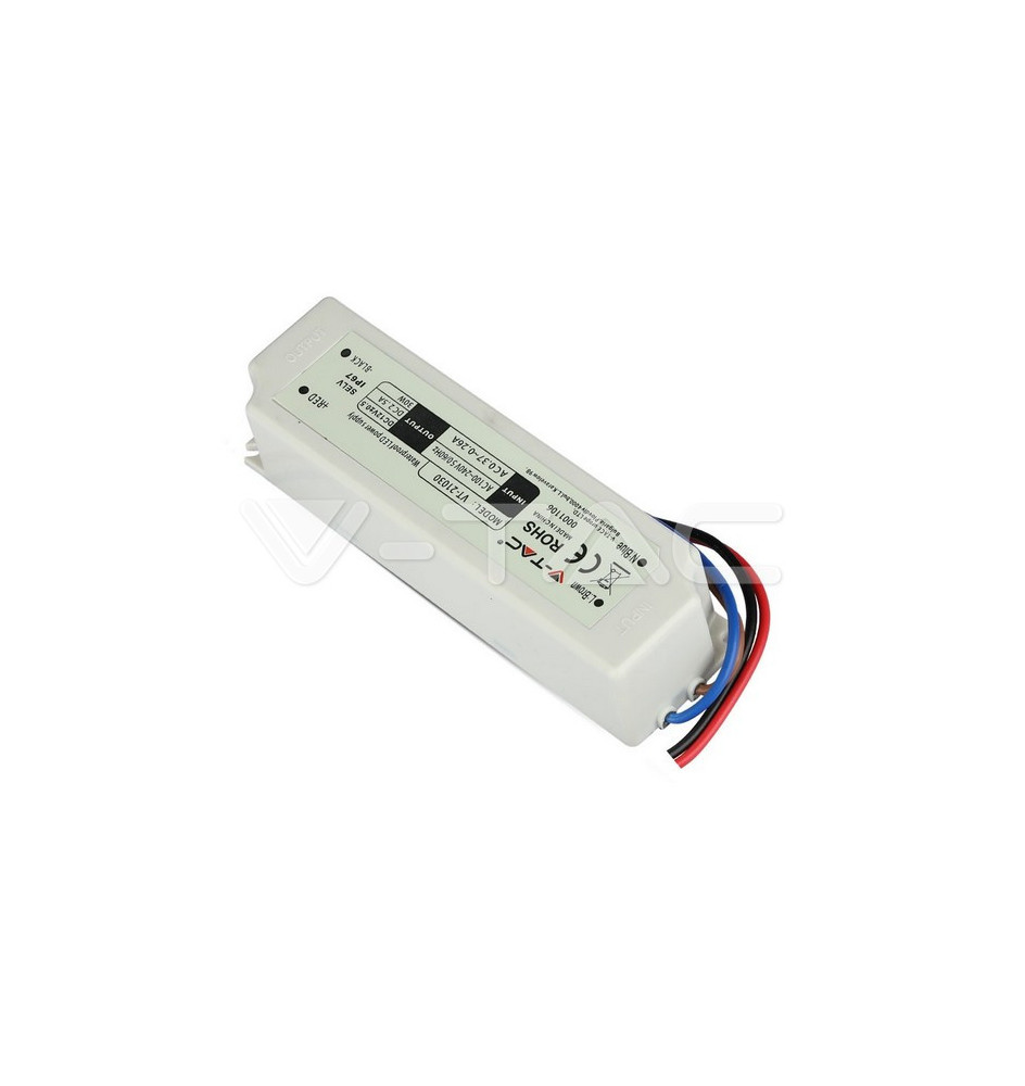 Transformador Plástico SLIM 30W 12V 2,5A IP67