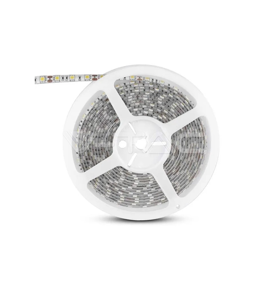 Fita LED VTAC 11W/m SMD5050 60LEDs/m 3000K IP65 5mt