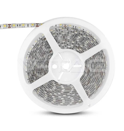 Fita LED VTAC 11W/m SMD5050 60LEDs/m 3000K IP65 5mt