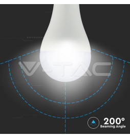 Lâmpada LED VTAC E27 18W 3000K 2000Lm A80