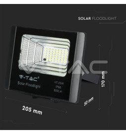 Projector LED SOLAR 12W 6000K IP65