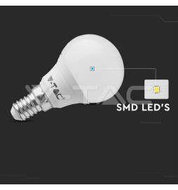 Lâmpada LED E14 4,5W»40W 3000K 470Lm P45 Chip SAMSUNG