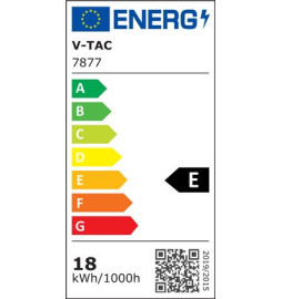 Painel LED V-TAC 18W 4000K 1980Lm R SURFACE IP20