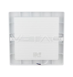 Painel LED V-TAC 24W 6500K 2640Lm Q SURFACE IP20