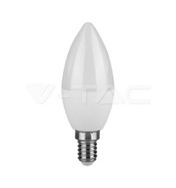 Lâmpada LED E14 7W 4000K Vela Chip SAMSUNG