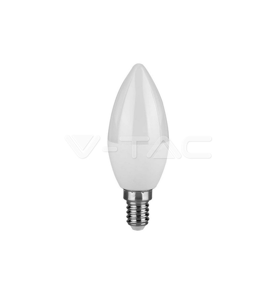 Lâmpada LED E14 7W 4000K Vela Chip SAMSUNG