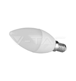 Lâmpada LED E14 7W 4000K Vela Chip SAMSUNG