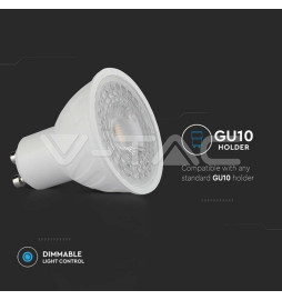 Lâmpada LED GU10 6W»60W 6400K 445Lm 110º Chip SAMSUNG