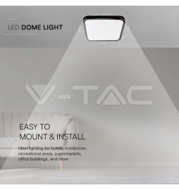 Painel LED V-TAC 18W 4000K 1830Lm Q SURFACE IP44 B